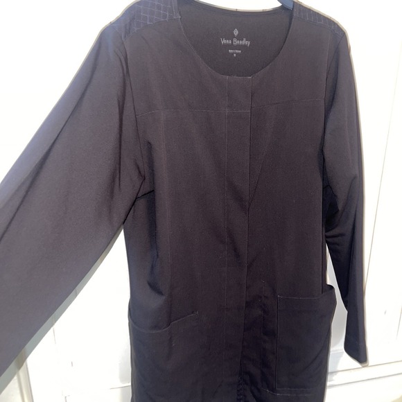 Vera Bradley Halo Women's Round Neck Rita Lab Coat Sz M  Salon Cosmetic Painter - Picture 9 of 11